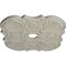Ekena Millwork Flower Ceiling Medallion (Canopies up to 6 1/4"), 29"OD x 3 5/8"ID x 1 3/8"P, Pot of Cream Crackle CM29FWPCC - alternate 3